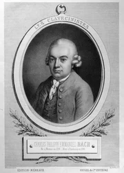 Portrait of Karl Philipp Emmanuel Bach